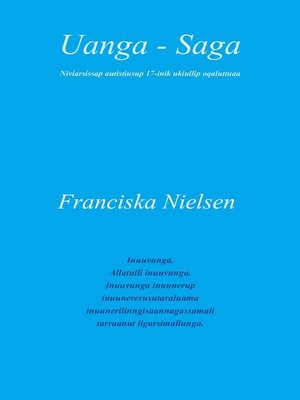 cover image of Uanga--Saga